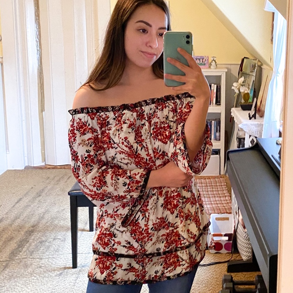Floral blouse